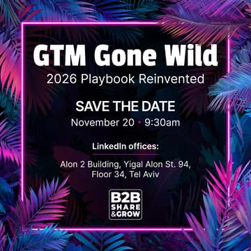 Cover Image for GTM Gone Wild - 2026 Playbook Reinvented