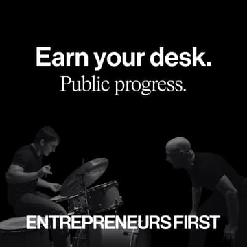 Cover Image for Earn your desk.