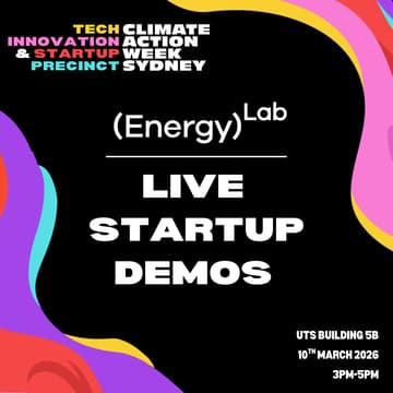 Cover Image for Live Startup Demos - Tuesday 10th March