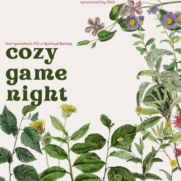 Cover Image for Cozy Game Night with Spiritual Beings 🕯️🌿