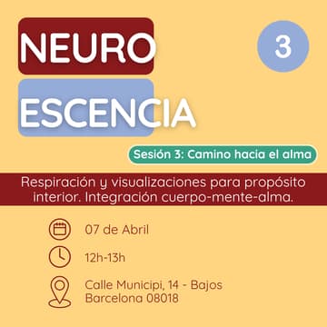 Cover Image for Jornada de Autosanación desde el interior: Neuroescencia Sesión 3