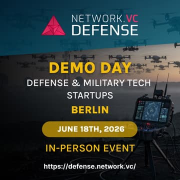 Cover Image for Network VC Defense Demo Day in Berlin | In-Person event