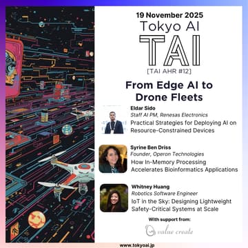 Cover Image for TAI AHR #12 - Building Smarter Systems: From Edge AI to Drone Fleets