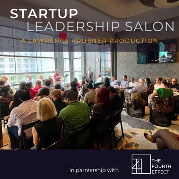 Cover Image for December 10th: Krubner's Startup Leadership Salon.