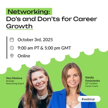 Cover Image for Networking: Do’s and Don’ts for Career Growth