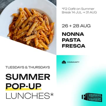 Cover Image for F2 Café Summer Pop-Ups: Lunch Just Got Tastier! 🌮🍕🥖