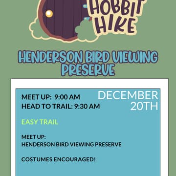 Cover Image for Hobbit Hike: Henderson Bird Viewing Preserve