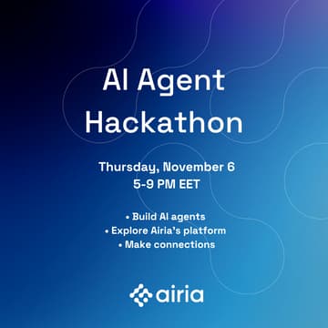 Cover Image for Airia AI Agent Hackathon