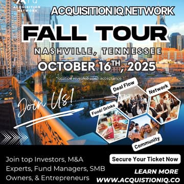 Cover Image for Acquisition IQ Nashville Fall Tour