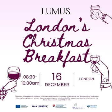 Cover Image for LUMUS Christmas Breakfast in London