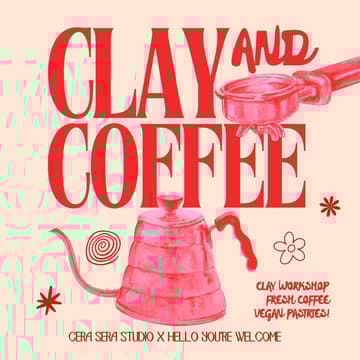 Cover Image for Clay & Coffee: A Ceramic Handbuilding Workshop