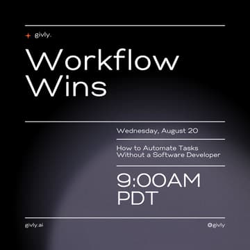 Cover Image for Workflow Wins: How to Automate Tasks Without a Software Developer
