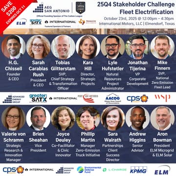 Cover Image for AEG San Antonio 25Q4 Stakeholder Challenge: Fleet Electrification
