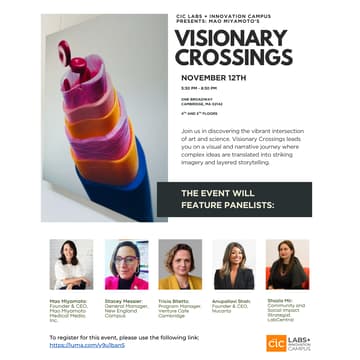 Cover Image for Visionary Crossings at CIC One Broad Way