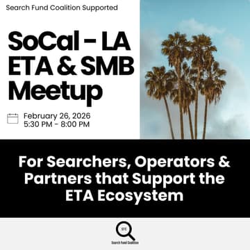 Cover Image for SoCal - LA ETA & SMB Meetup