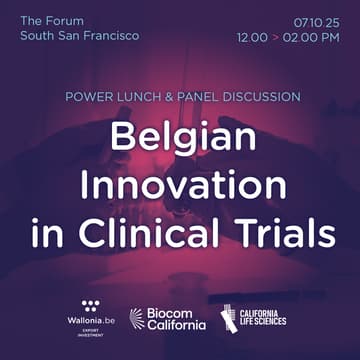 Cover Image for Power lunch « Global Value Chain in Clinical Trials: expertise and opportunities from Belgium »