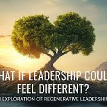 Cover Image for Regenerative Leadership Workshop: From extractive power to regenerative presence | Why leadership must evolve now