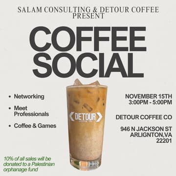 Cover Image for Salam x Detour: Coffee Social