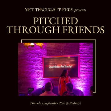 Cover Image for Pitched Through Friends