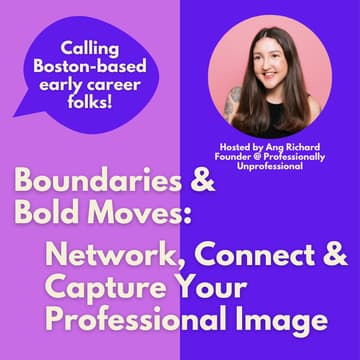 Cover Image for Boundaries & Bold Moves: Network, Connect & Capture Your Professional Image