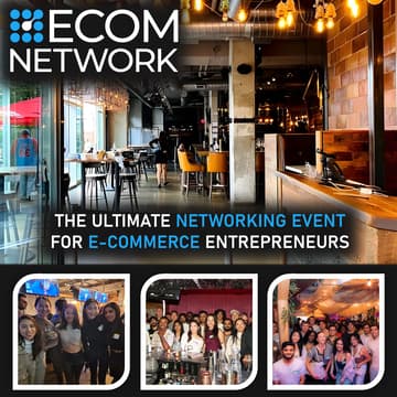 Cover Image for TORONTO’S LARGEST Ecommerce Networking Event - Entrepreneurs Social Mixer ✨🎉