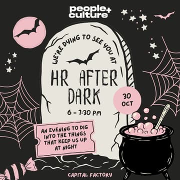 Cover Image for The People + Culture Meetup Presents: HR AFTER DARK
