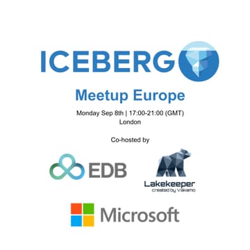 Cover Image for Apache Iceberg™ Europe Community Meetup - September 2025 Edition
