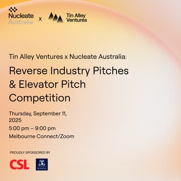 Cover Image for Reverse Industry Pitches & Student Elevator Pitch Competition