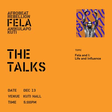 Cover Image for The Talks: Fela and I and a Masterclass on O.D.O.O