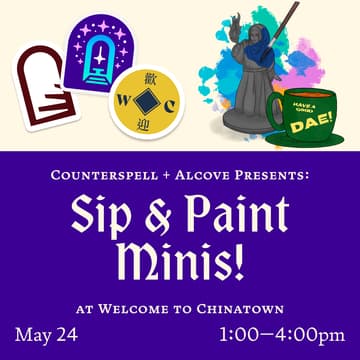 Cover Image for 💫 Sip & Paint Minis: All levels welcome
