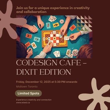 Cover Image for Co-Design Cafe: Narrative & Meaning