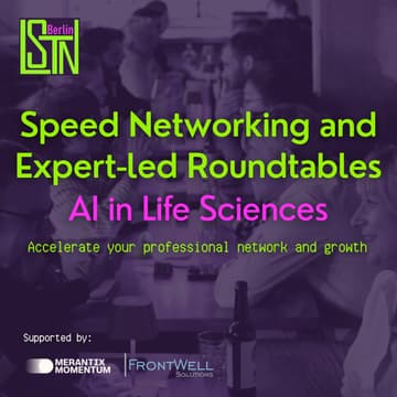 Cover Image for AI in Life Sciences: Speed Networking & Roundtables