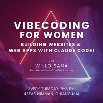 Cover Image for Vibecoding for Women: Building Websites & Web Apps with Claude Code