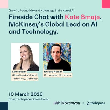 Cover Image for Fireside Chat with Kate Smaje, McKinsey's global lead on AI and technology