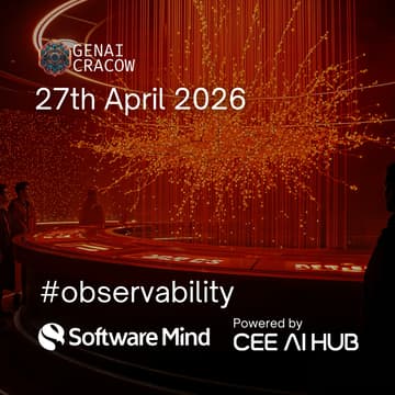 Cover Image for GenAI Cracow #26 - Observability