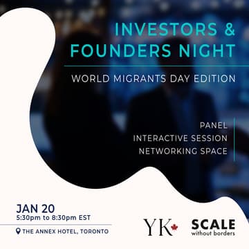 Cover Image for Investors & Founders Night: World Migrants Day Edition
