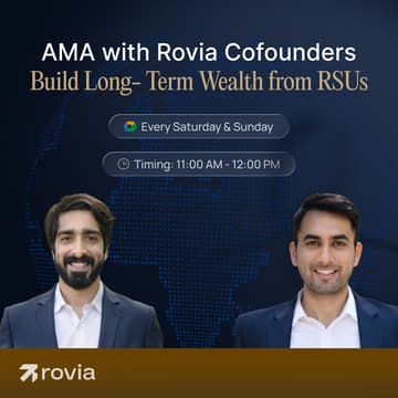 Cover Image for AMA with Rovia Founders: Building Long-Term Wealth from RSUs