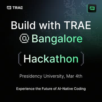 Cover Image for Build with Trae @ Bengaluru