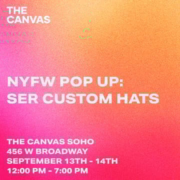 Cover Image for SER Pop Up at The Canvas SoHo: Custom Hats from Medellín