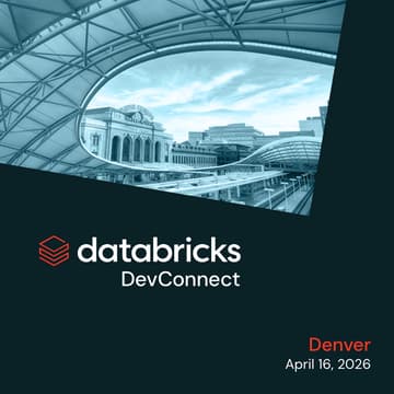 Cover Image for Databricks DevConnect | Denver