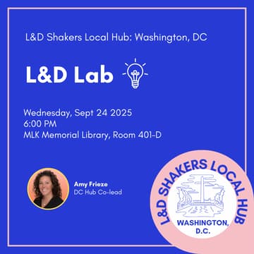 Cover Image for Local Hub Washington DC: L&D Lab at MLK Library