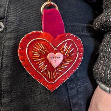 Cover Image for charm club: beaded felt bag charms