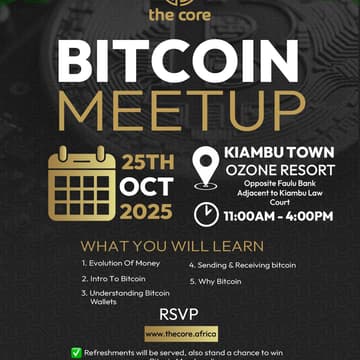 Cover Image for BITCOIN MEETUP #006
