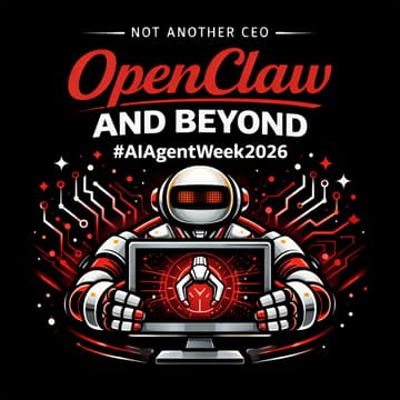 Cover Image for OpenClaw and Beyond  |  #AIAgentWeek2026