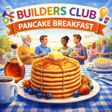 Cover Image for Pancake Social at Builders Club