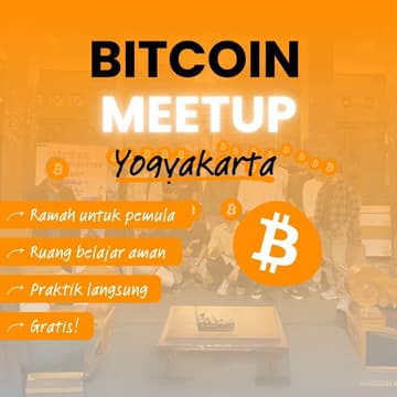Cover Image for Bitcoin Indonesia Community Meetup Yogyakarta 25 April 2026