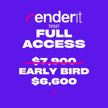 Cover Image for Early Bird / Full Access -  Meet & Grill Mty + Renderit Congreso