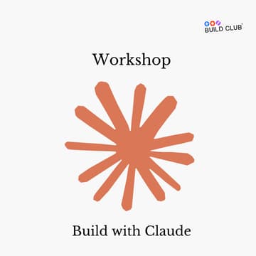 Cover Image for Workshop: Build with Claude for Work (for non techies)