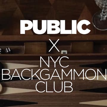 Cover Image for Doce Mezcal Backgammon Night at PUBLIC Hotel