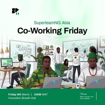Cover Image for SuperteamNg Abia Co-Working Friday